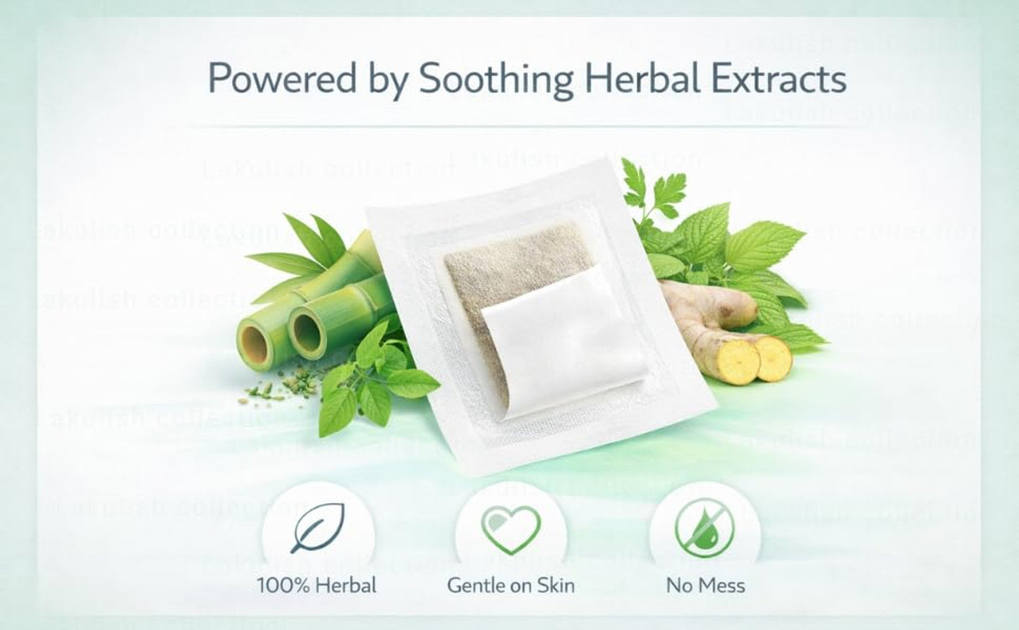 Overnight Cleansing Ginger Detox Foot Pads for Men & Women (10 Pairs)