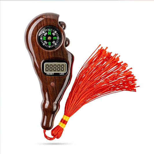 Smart Digital Tasbih & Mantra Counter – Portable Handheld Finger Clicker